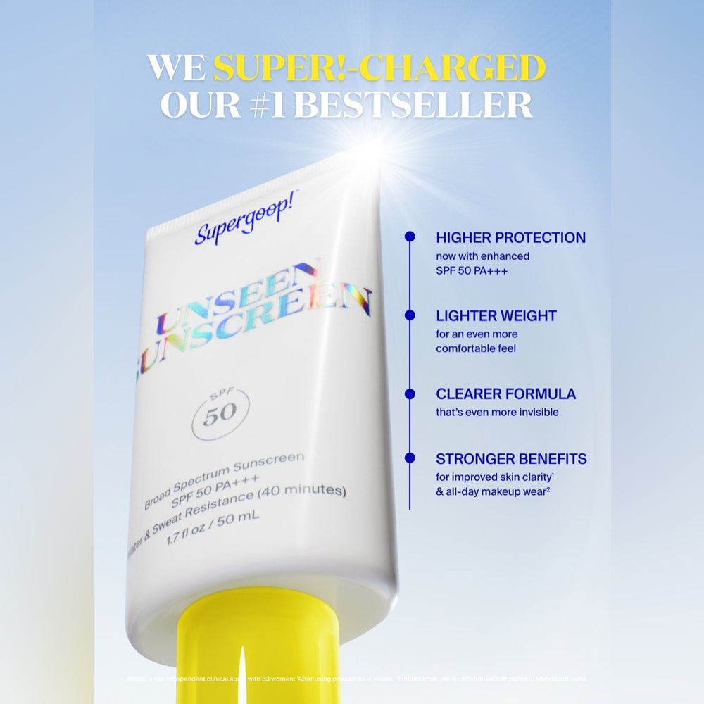 Supergoop! Unseen Sunscreen SPF 50 - Picture 2 of 9